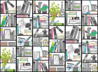 Mr Perswall Mural Book Look P121602-W