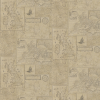 Mulberry Home Wallpaper Bohemian Travels FG077J107
