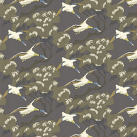 Mulberry Home Wallpaper Flying Ducks FG090A101
