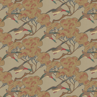 Mulberry Home Wallpaper Flying Ducks FG090H22