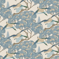 Mulberry Home Wallpaper Grand Flying Ducks FG102.H101.0