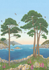 Osborne & Little Mural Coastline W7680-03