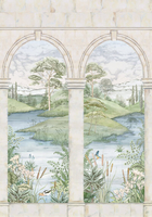 Osborne & Little Mural Colonnato W7814-01