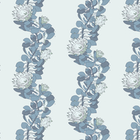Paint & Paper Library Wallpaper Protea Trail 0393PTBLUES