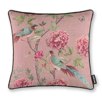 Paloma Home Cushion Vintage Chinoiserie Cushion VIC/BLO/04343PI