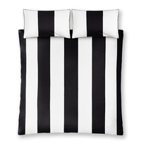 Paloma Home Duvet cover Monochrome Stripe Duvet Set MOS/MON/KINBS