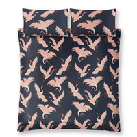 Paloma Home Duvet cover Oriental Birds Duvet Set ORB/NAV/DOUBS