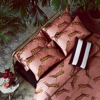Paloma Home Duvet cover Pouncing Tigers Duvet Set POU/BLO/DOUBS