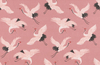 Paloma Home Fabric Oriental Birds ORB/BLO/14000FA