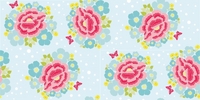 Paper Moon Wallpapers Big Rose Blue,  2000100