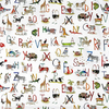 Prestigious Fabric Animal Alphabet 8628/335