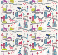 Prestigious Fabric Dino City 8712/546
