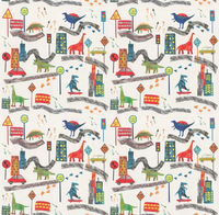 Prestigious Fabric Dino City 8712/683