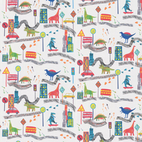 Prestigious Wallpaper T-Rex Town 1826/683