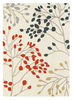 Sanderson Rugs Pippin Charcoal Coral Rug,  218105