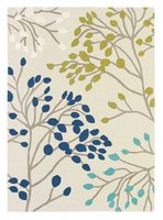 Sanderson Rugs Pippin Teal Linden Large,  218145