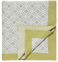 Sanderson Throws Wisteria Blossom Fretwork Throw,  175030