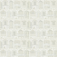 Sanderson Wallpaper Beach Huts 216561