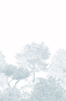 Sian Zeng Mural Classic Hua Trees Mural HUATREES05