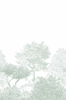 Sian Zeng Mural Classic Hua Trees Mural HUATREES06