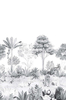 Sian Zeng Mural Classic Jungle Mural JUNGLEG01