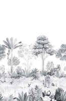 Sian Zeng Mural Classic Jungle Mural JUNGLEG01