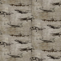 Sidney Paul & Co Wallpaper Flight Taupe SPW0014-01