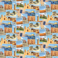SK Filson Wallpaper Arabian Postcards SK10001