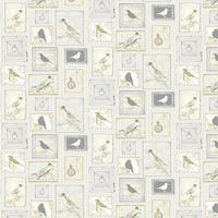 SK Filson Wallpaper Framed Birds FI2501