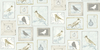 SK Filson Wallpaper Framed Birds FI2502