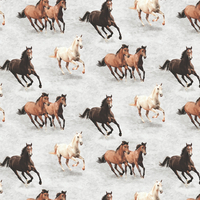 SK Filson Wallpaper Galloping Horses SK10038
