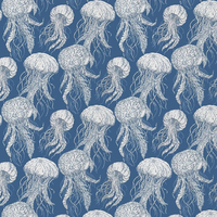 Thibaut Wallpaper Jellyfish Bloom T13171