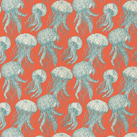 Thibaut Wallpaper Jellyfish Bloom T13172