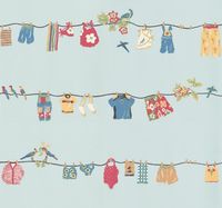 Thibaut Wallpaper Laundrette,  839-T-4840