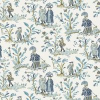 Thibaut Wallpaper Royale Toile T72574