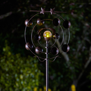 Boreas Wind Spinner with Solar Ball