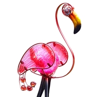 Solar Flamingo Stake Light
