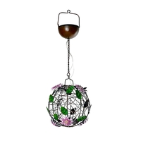 Solar Flower Ball Hanging Light