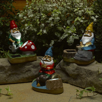 Solar Gnome Spotlights (3 Pack)