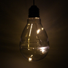 Solar Hanging Light Bulb Clear