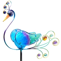 Solar Peacock Stake Light