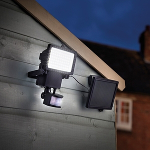 Solar PIR Millennium Floodlight