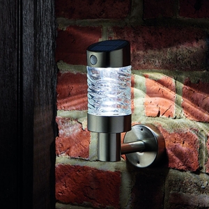 Solar PIR Wave Wall Light