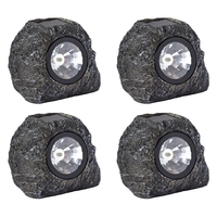 Solar Rock Lights x 4