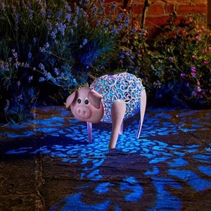 Solar Silhouette Delilah Pig