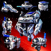 Solar Space Fleet Robot 7 in 1