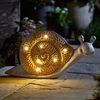 Solar Woodstone Inlit Snail