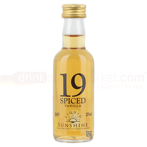 19 Spiced Rum 5cl Miniature