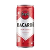 Bacardi Carta Blanca Rum & Cola 250ml Can