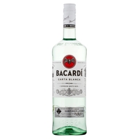 Bacardi Carta Blanca Rum 1Ltr
